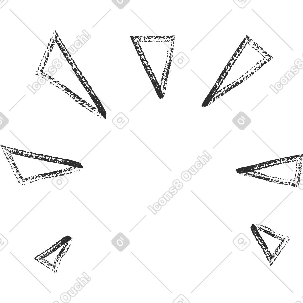 Ilustração de Linhas exclamação em no estilo Graphite para baixar em PNG, SVG