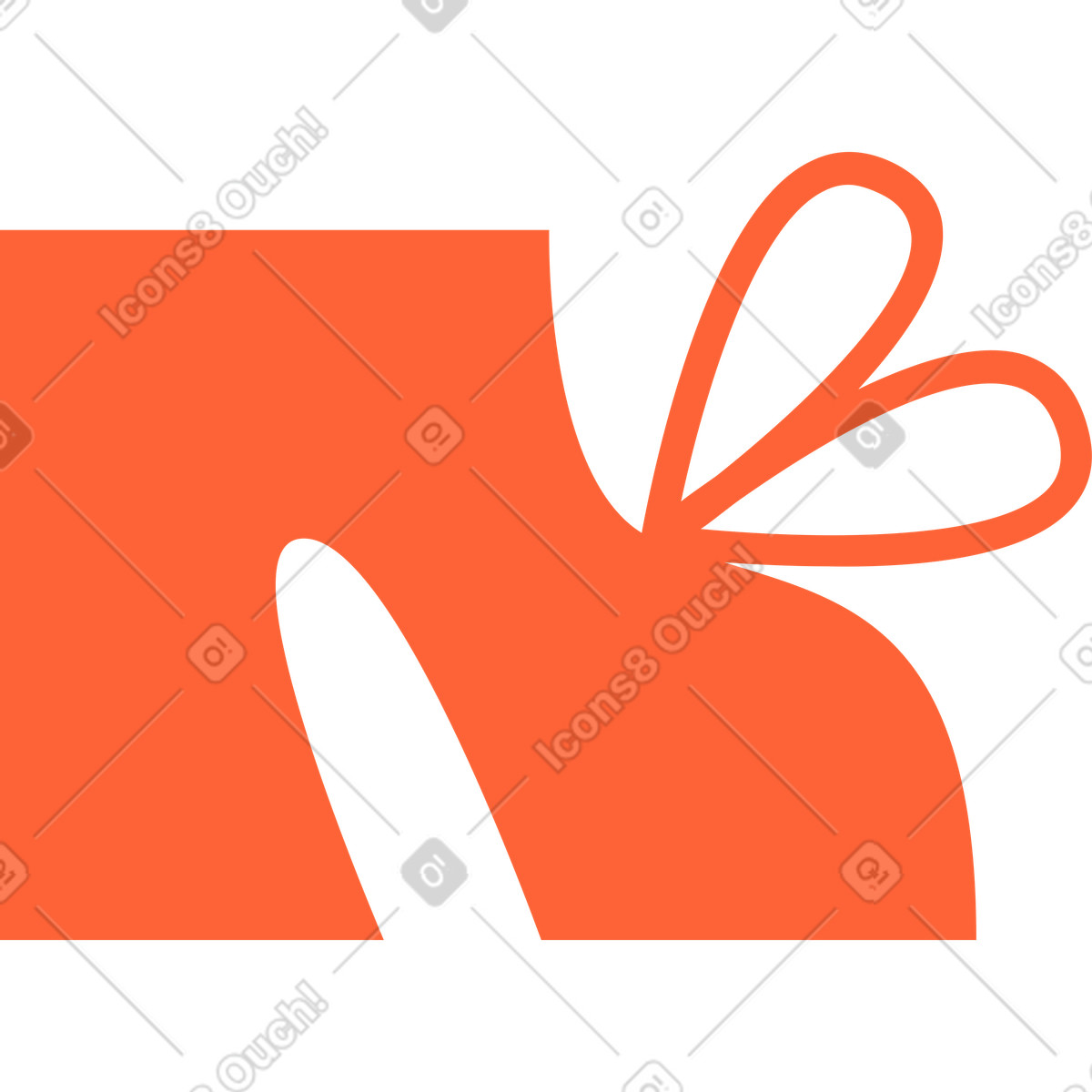 Boot illustration in Crayon style download in PNG, SVG
