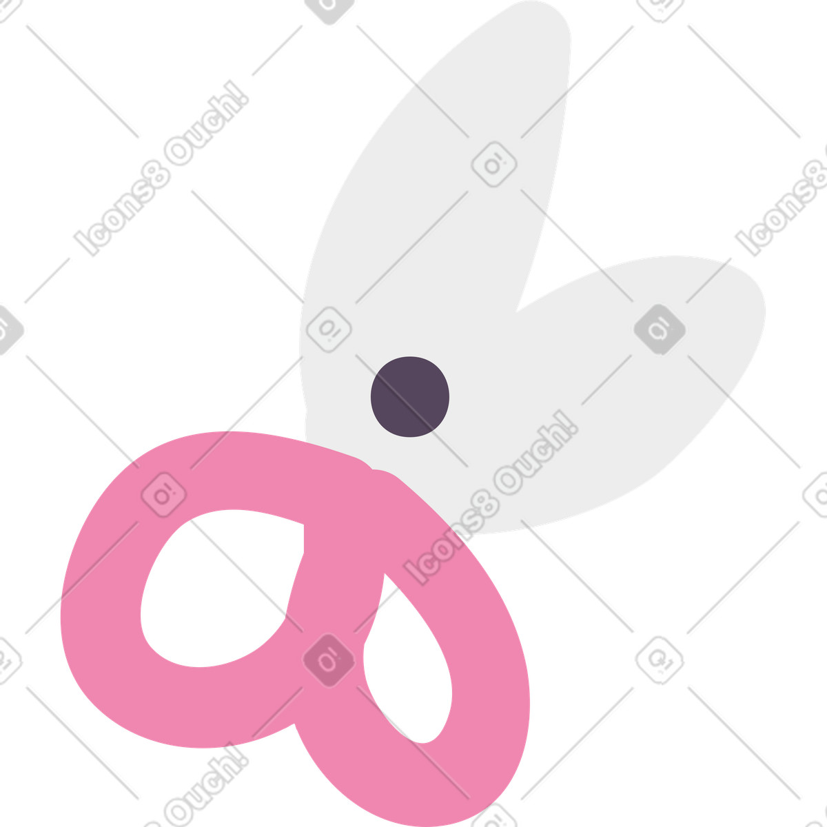Illustration Les ciseaux dans le style Pluto à télécharger aux formats PNG, SVG