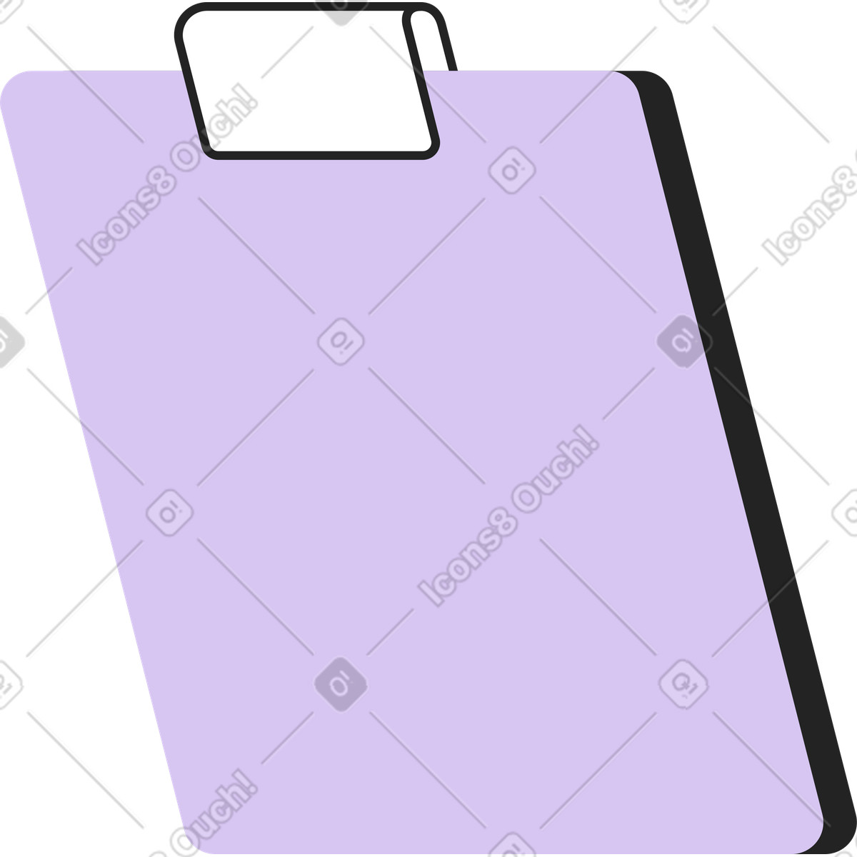 Appunti illustrazione in stile Sammy Line scarica in PNG, SVG