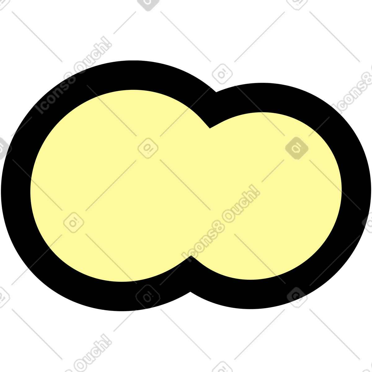 Popcorn illustrazione in stile Kindy scarica in PNG, SVG