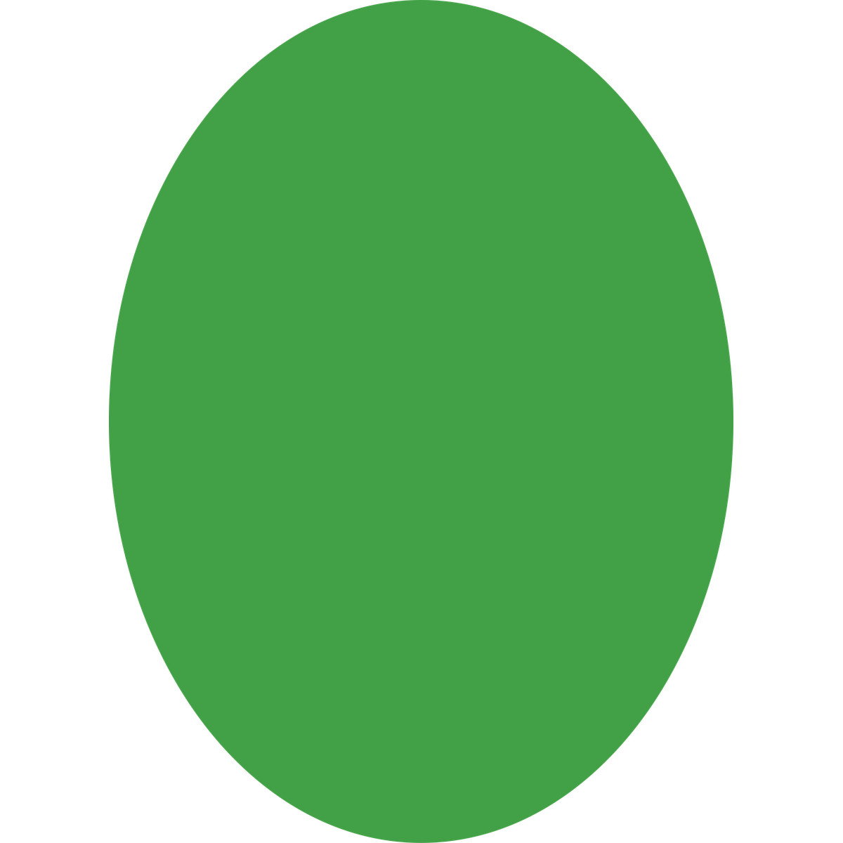 Ellipse green illustrazione in stile Fogg scarica in PNG, SVG