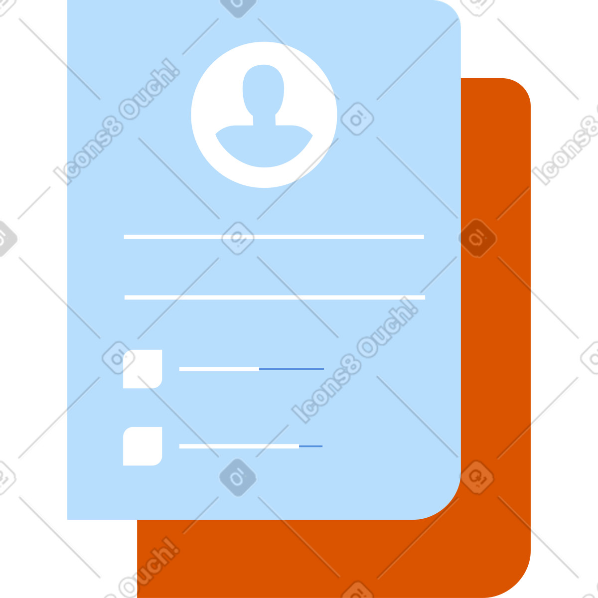 Summary illustration in Vector style download in PNG, SVG