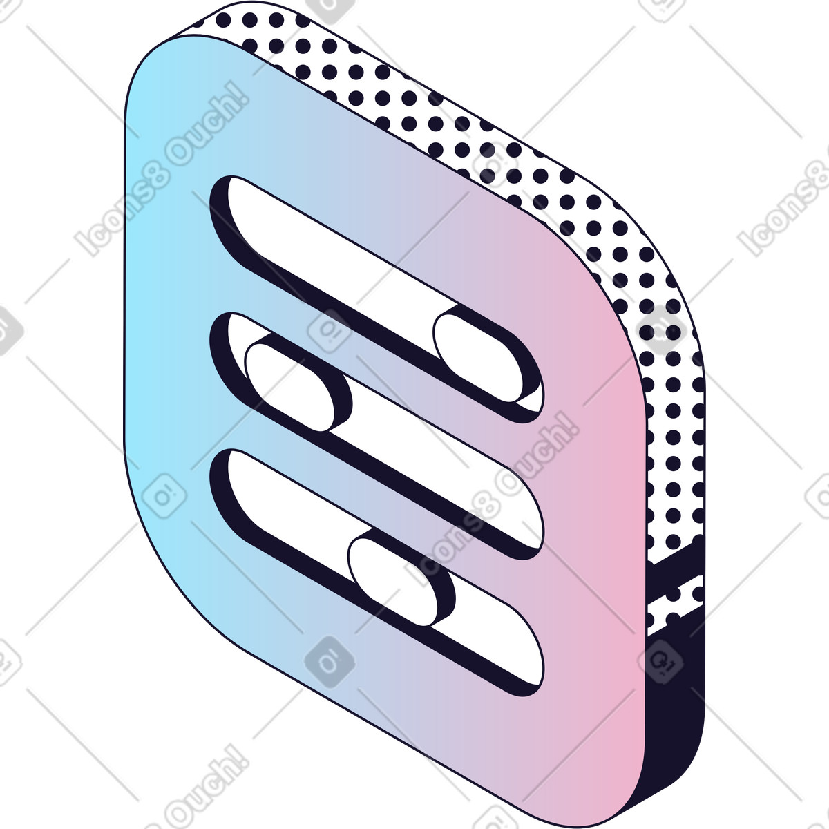 Ilustración Panel de control en estilo Node a descargar en PNG y SVG