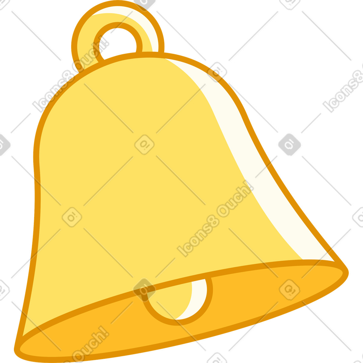 Alert illustration in Rainbow style download in PNG, SVG