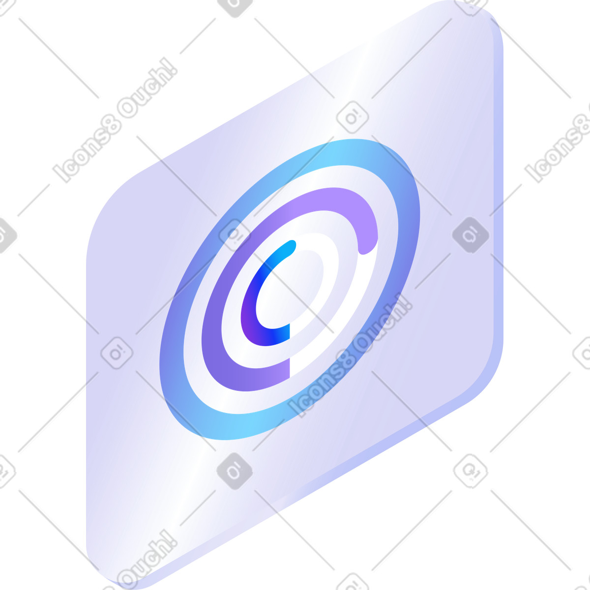 Gesundheitsring-bar-Illustration im Hi-tech-Stil als Download in PNG, SVG