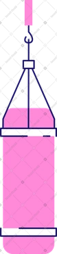 Sac de boxe PNG, SVG