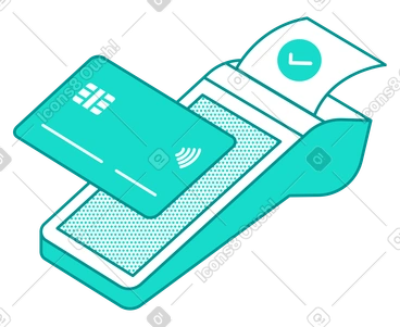 Paiement par carte pos réussi PNG, SVG
