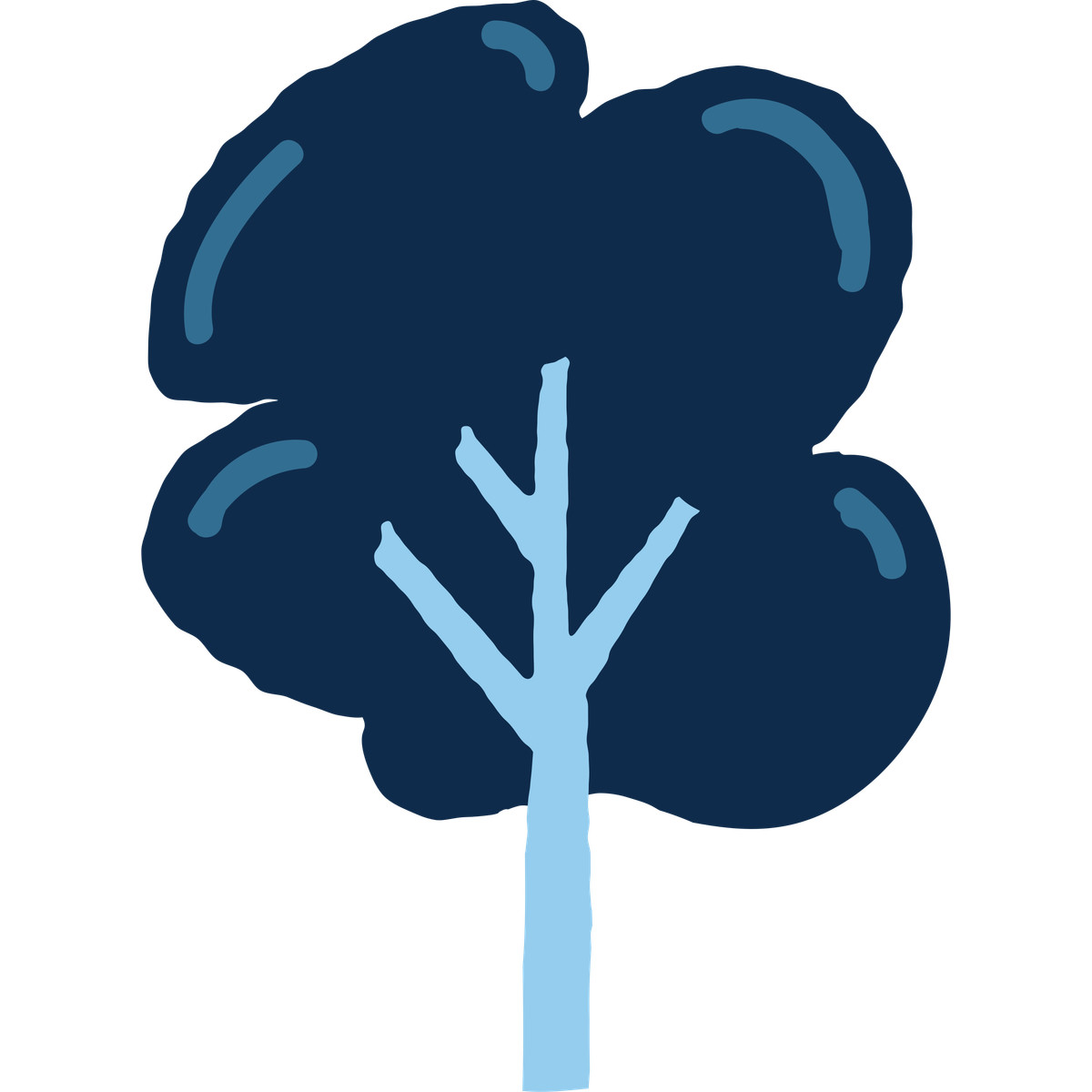 Ilustración Tree en estilo Cherry a descargar en PNG y SVG