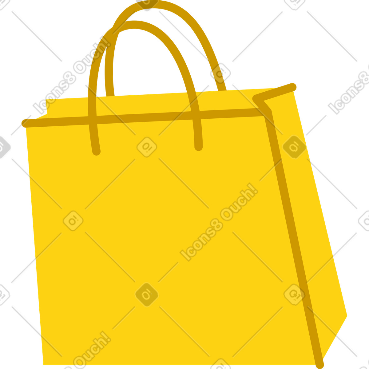 Illustration Sac de courses dans le style Active à télécharger aux formats PNG, SVG