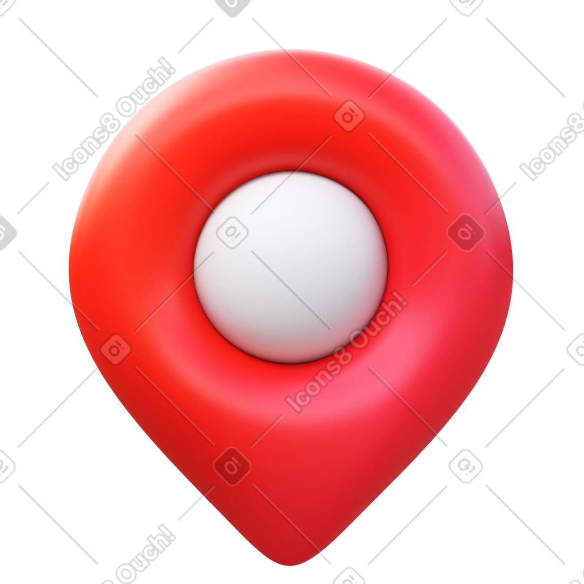 Illustration Location dans le style 3D Fluency à télécharger aux formats PNG, SVG