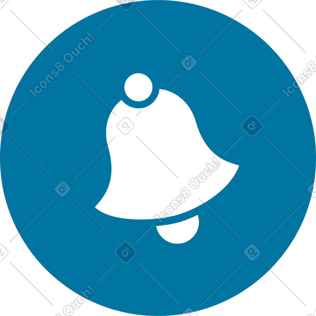 Notification illustration in Indigo style download in PNG, SVG