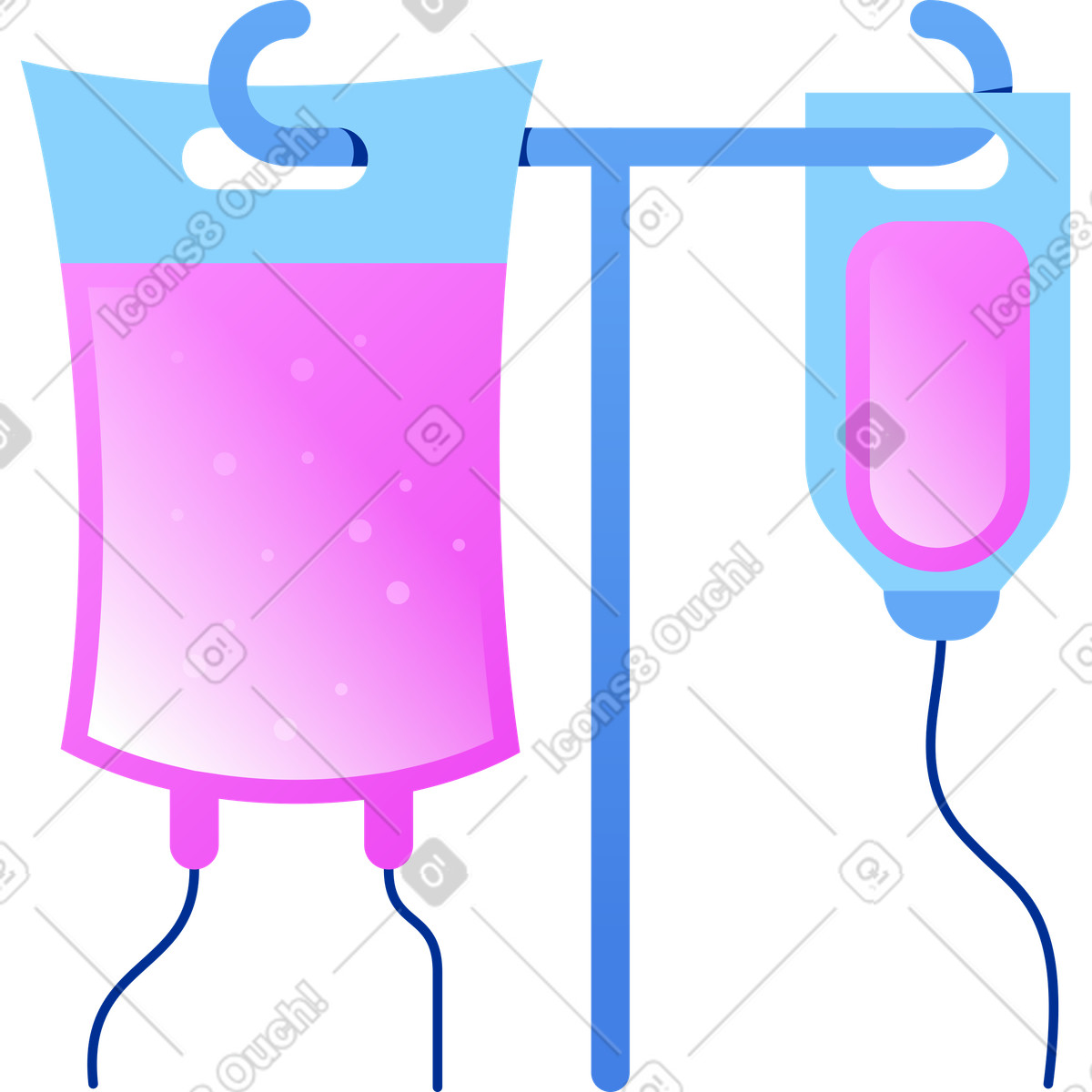 Illustration Drips dans le style Glossy à télécharger aux formats PNG, SVG