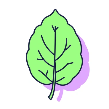 A close-up image of a single leaf displaying intricate vein patterns. The leaf is prominently centered in the frame, showcasing its detailed textures and shapes. The veins are highlighted, forming a complex network that creates an organic design. The edges of the leaf are slightly curled, adding depth to the composition. Light is filtering through the leaf, casting soft shadows and enhancing the visibility of the vein structures. The background is softly blurred, ensuring the leaf remains the focal point of the image.