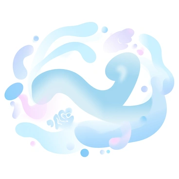 A collection of cilia is depicted flowing gracefully, resembling ocean waves in motion. The cilia are illustrated with fluid shapes, evoking the smooth undulation of water. Surrounding the cilia is a background filled with a sea-themed design, featuring various marine elements such as shells, coral, and waves, all in gradient pastel colors. The overall image captures the harmonious interaction between the cilia and the oceanic environment.