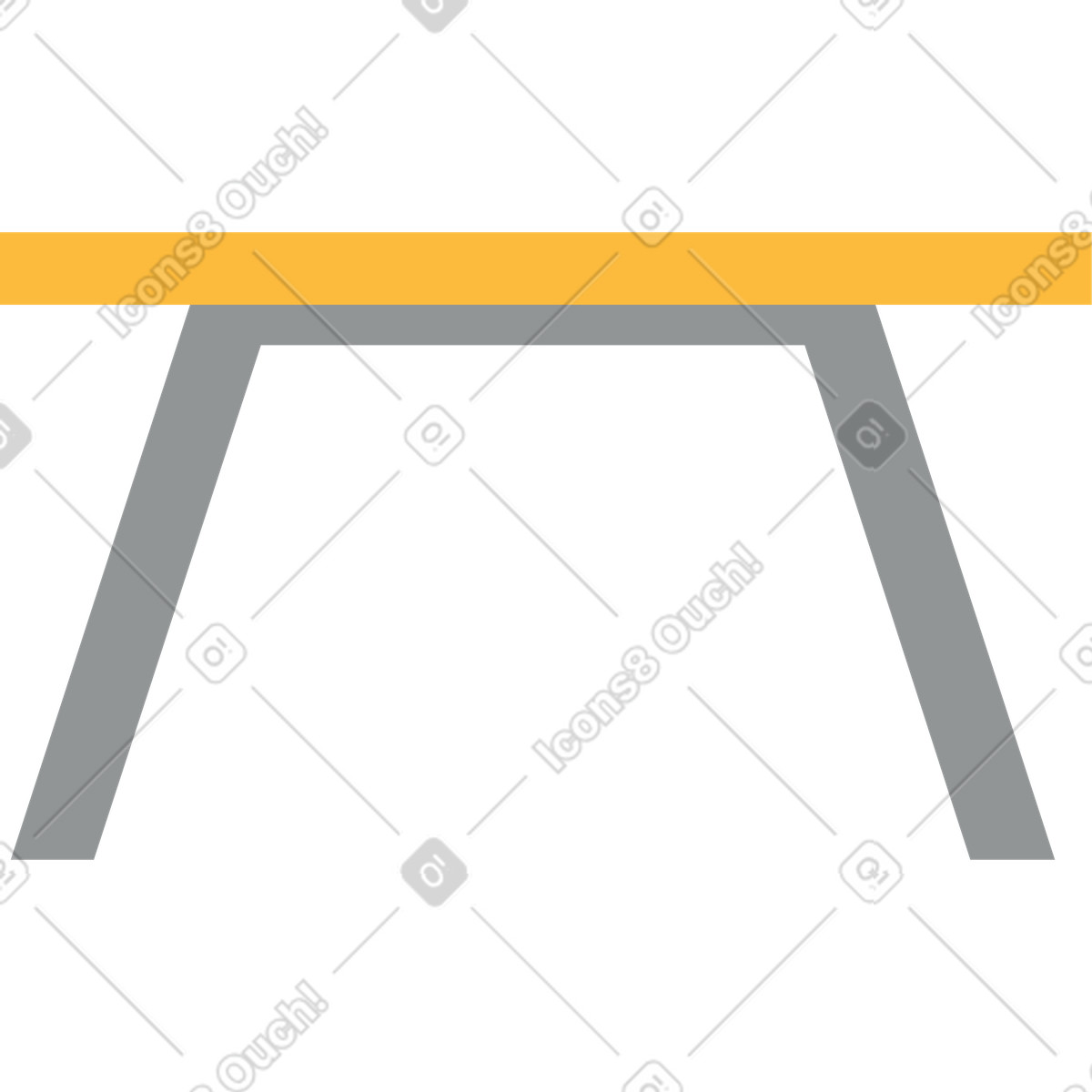 Tea table illustration in Burgundy style download in PNG, SVG