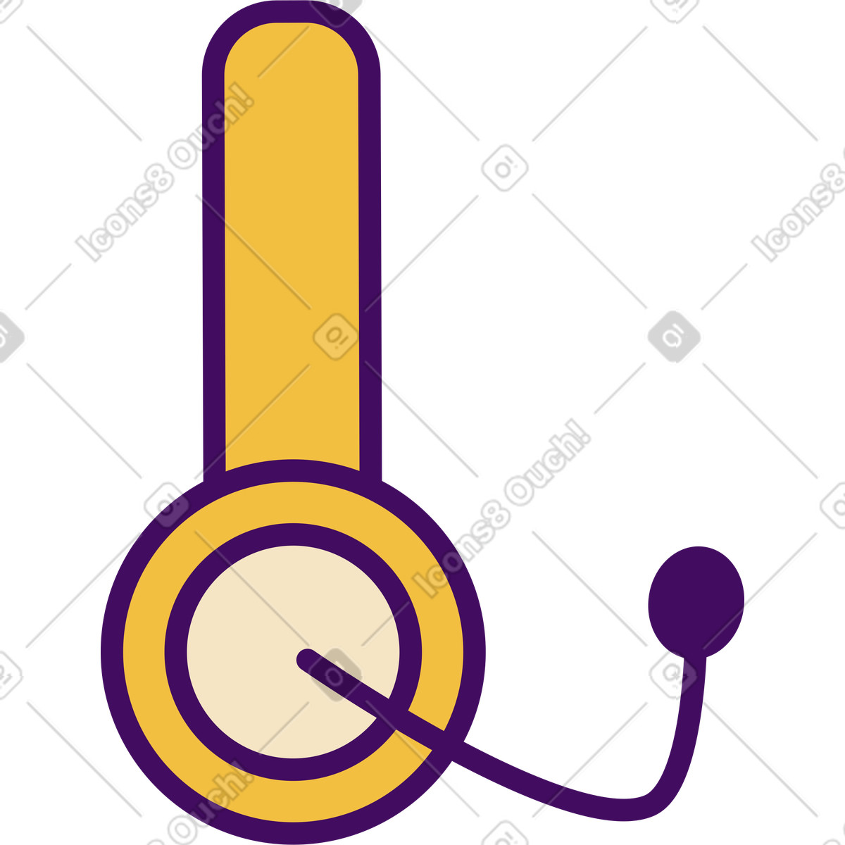 下载 Simplistic 风格的 带麦克风的耳机 插画，支持 PNG、SVG 格式