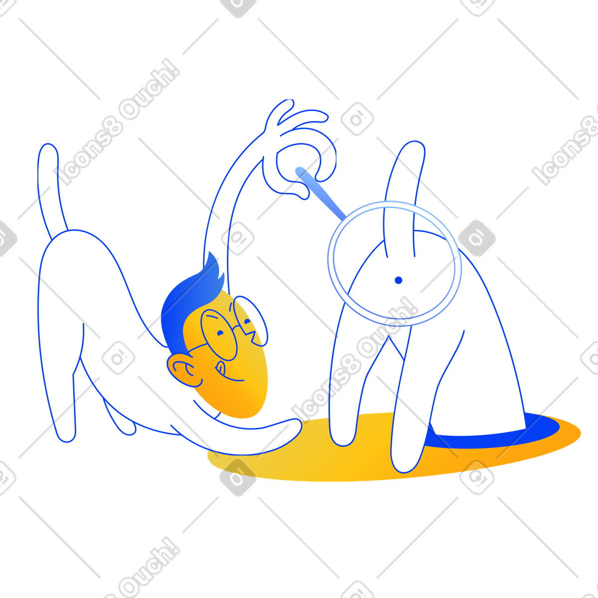 Иллюстрация Что это? в стиле Buddy — скачать в форматах PNG, SVG