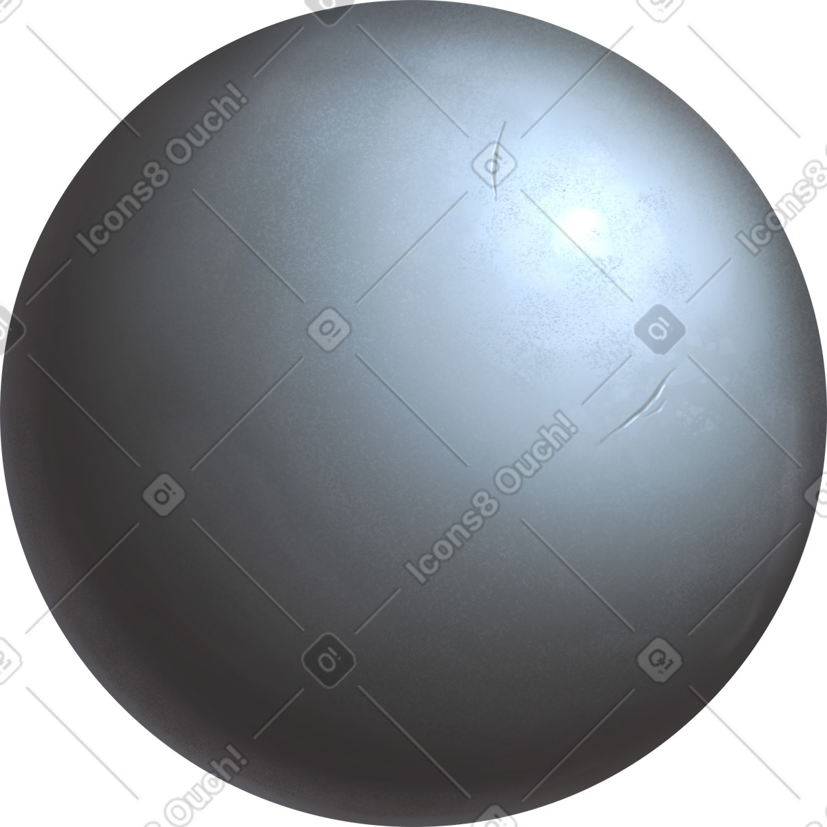 下载 Props 风格的 金属球 插画，支持 PNG、SVG 格式