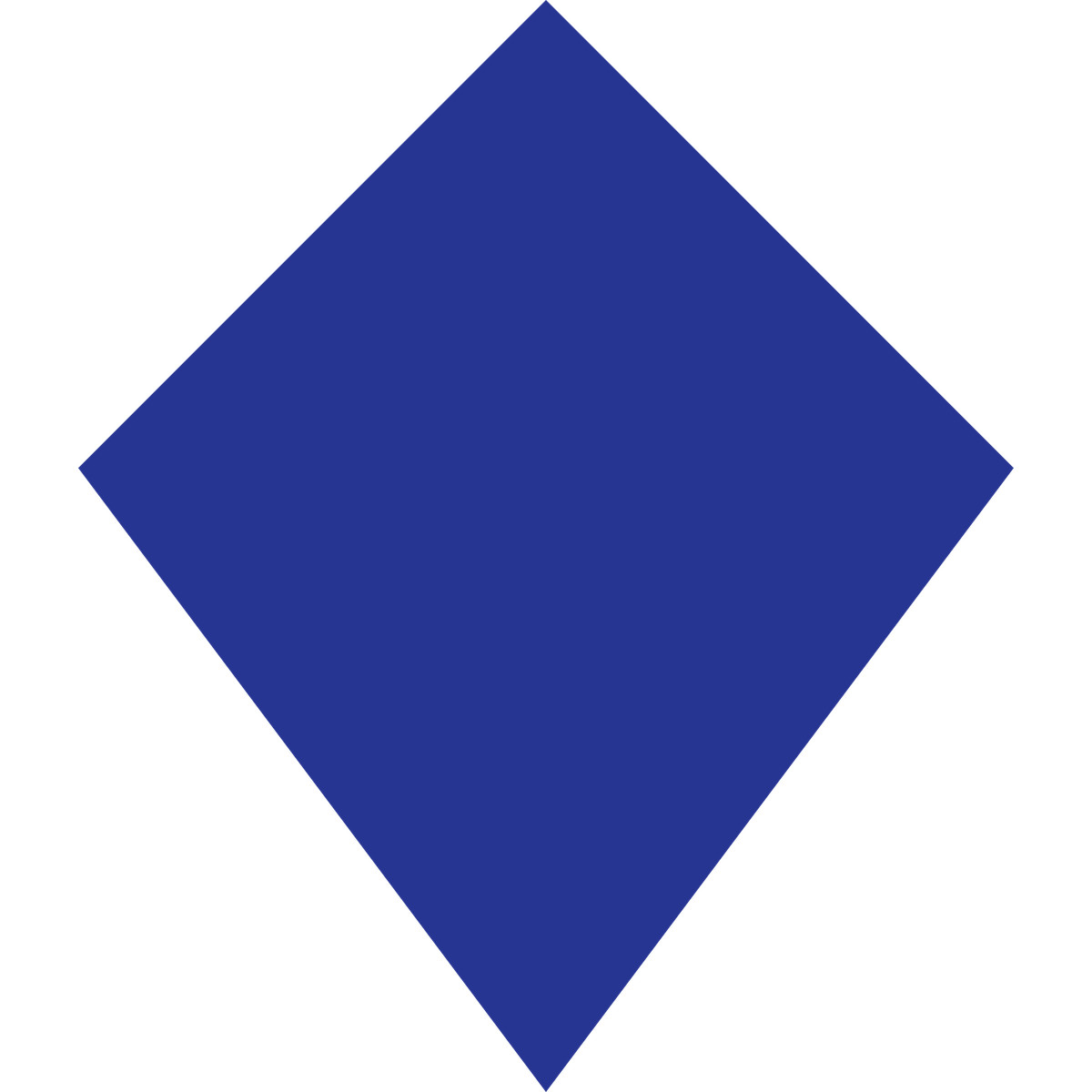 Ilustración Kite dark blue en estilo Fogg a descargar en PNG y SVG