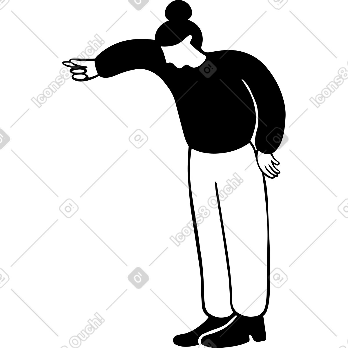 下载 Journal 风格的 女人 插画，支持 PNG、SVG 格式