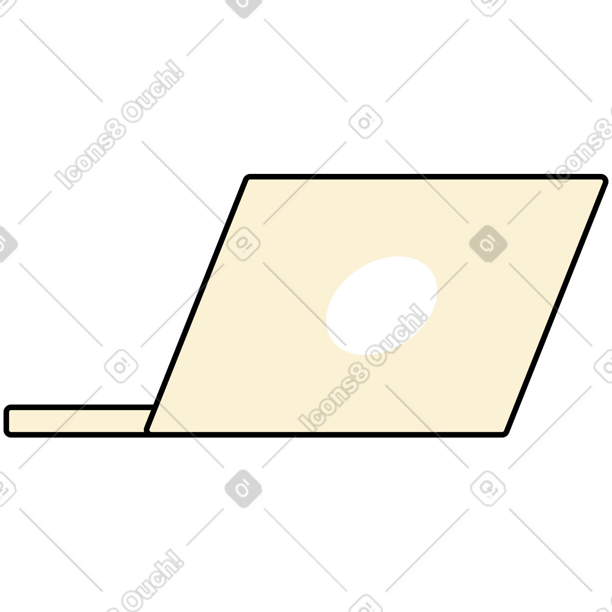 下载 Jelly 风格的 笔记本电脑 插画，支持 PNG、SVG 格式