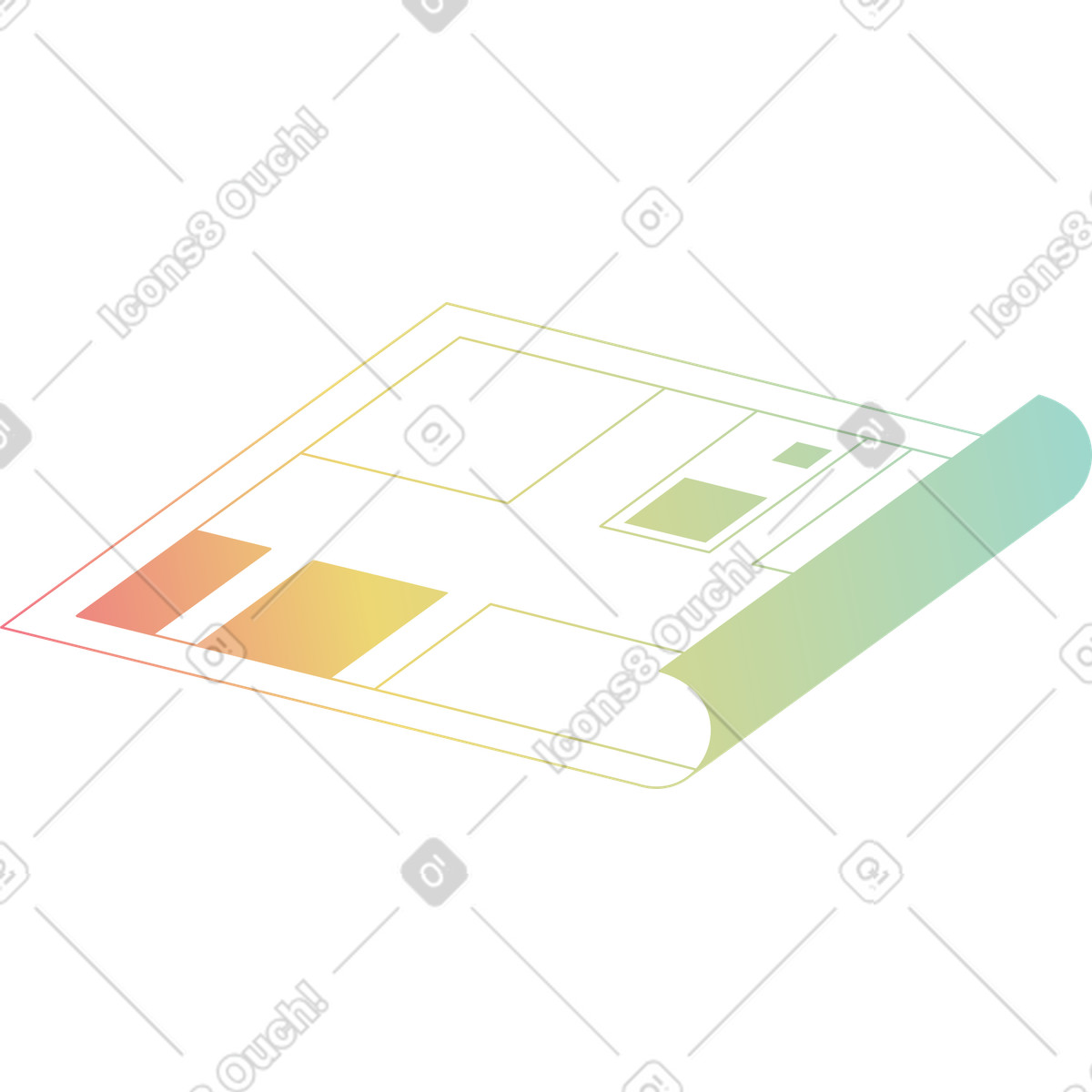 Ilustração de Mapa da cidade em no estilo Delight para baixar em PNG, SVG