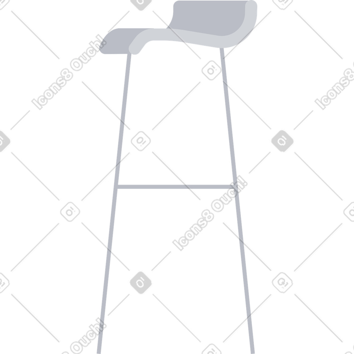 Ilustración Silla de bar en estilo Urban a descargar en PNG y SVG