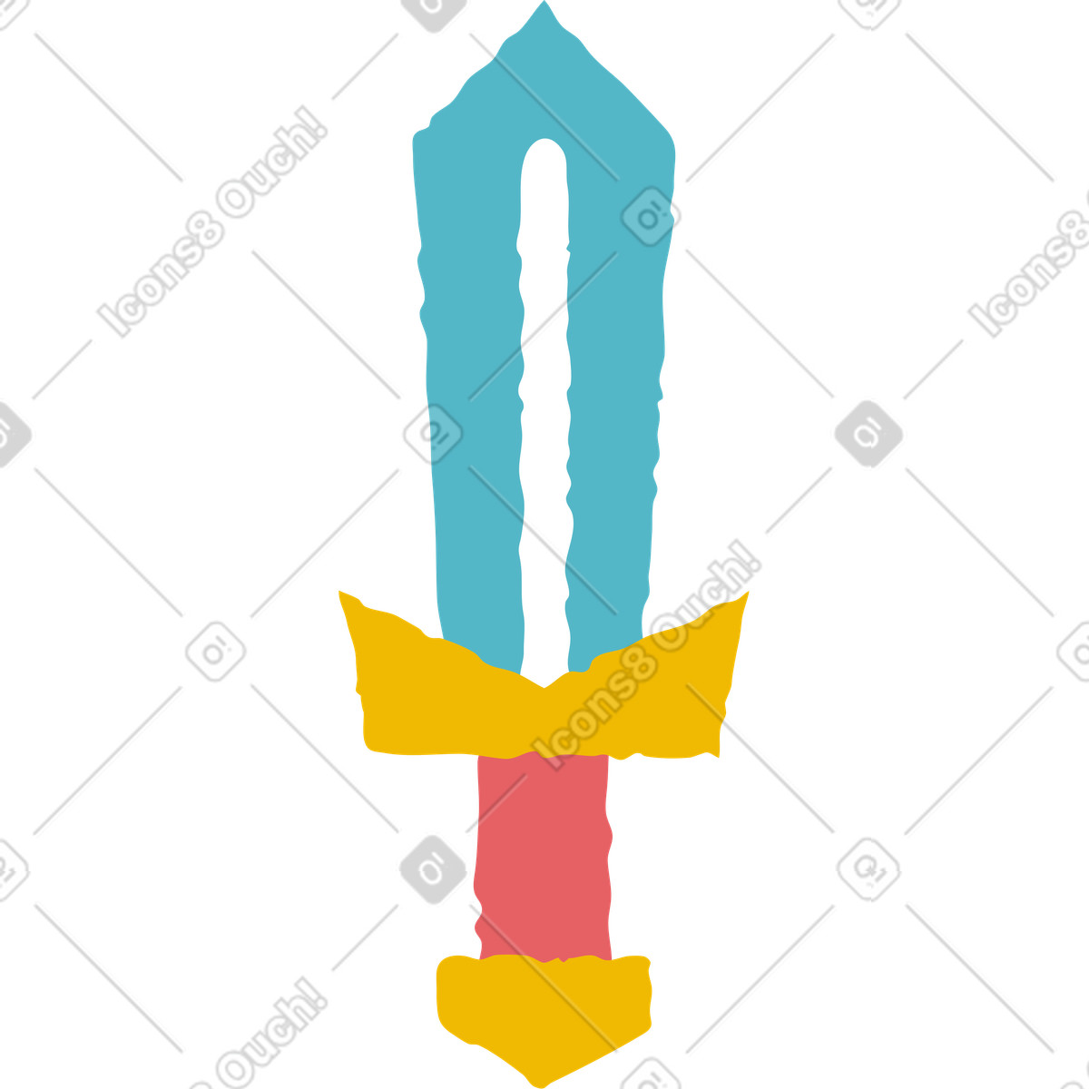 下载 Flamenco 风格的 剑 插画，支持 PNG、SVG 格式