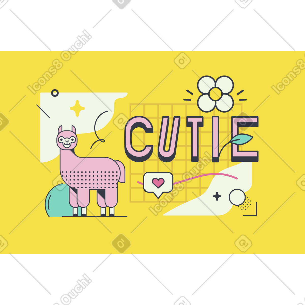 Ilustración Caja en estilo Abstract a descargar en PNG y SVG