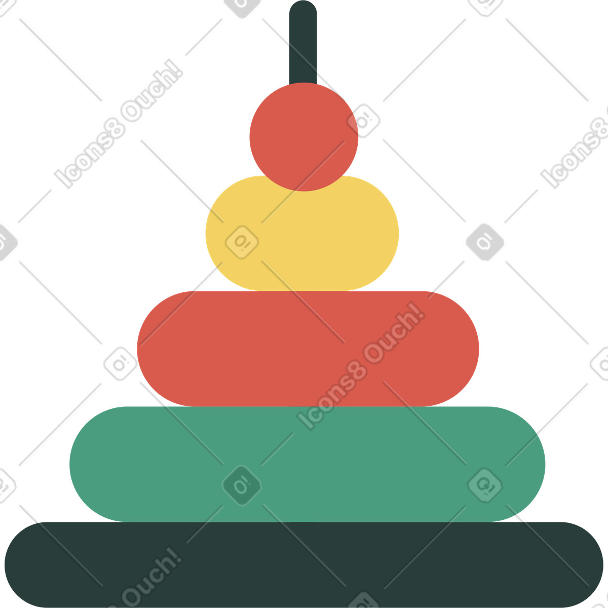 下载 Macaroni 风格的 玩具 插画，支持 PNG、SVG 格式