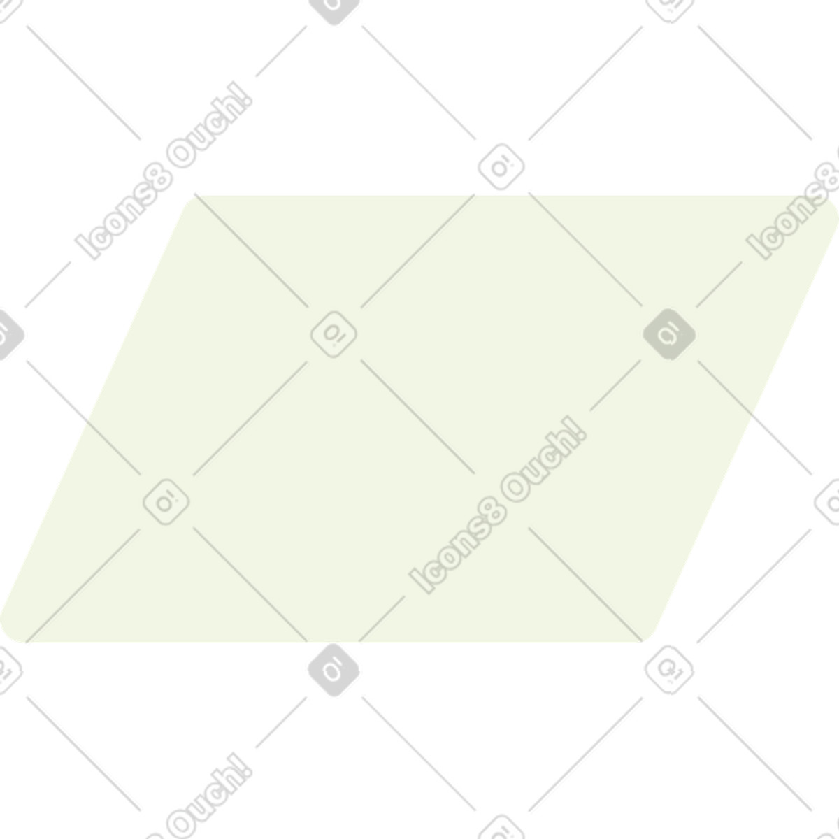 Ilustración Forma de paralelogramo en estilo Abstract a descargar en PNG y SVG
