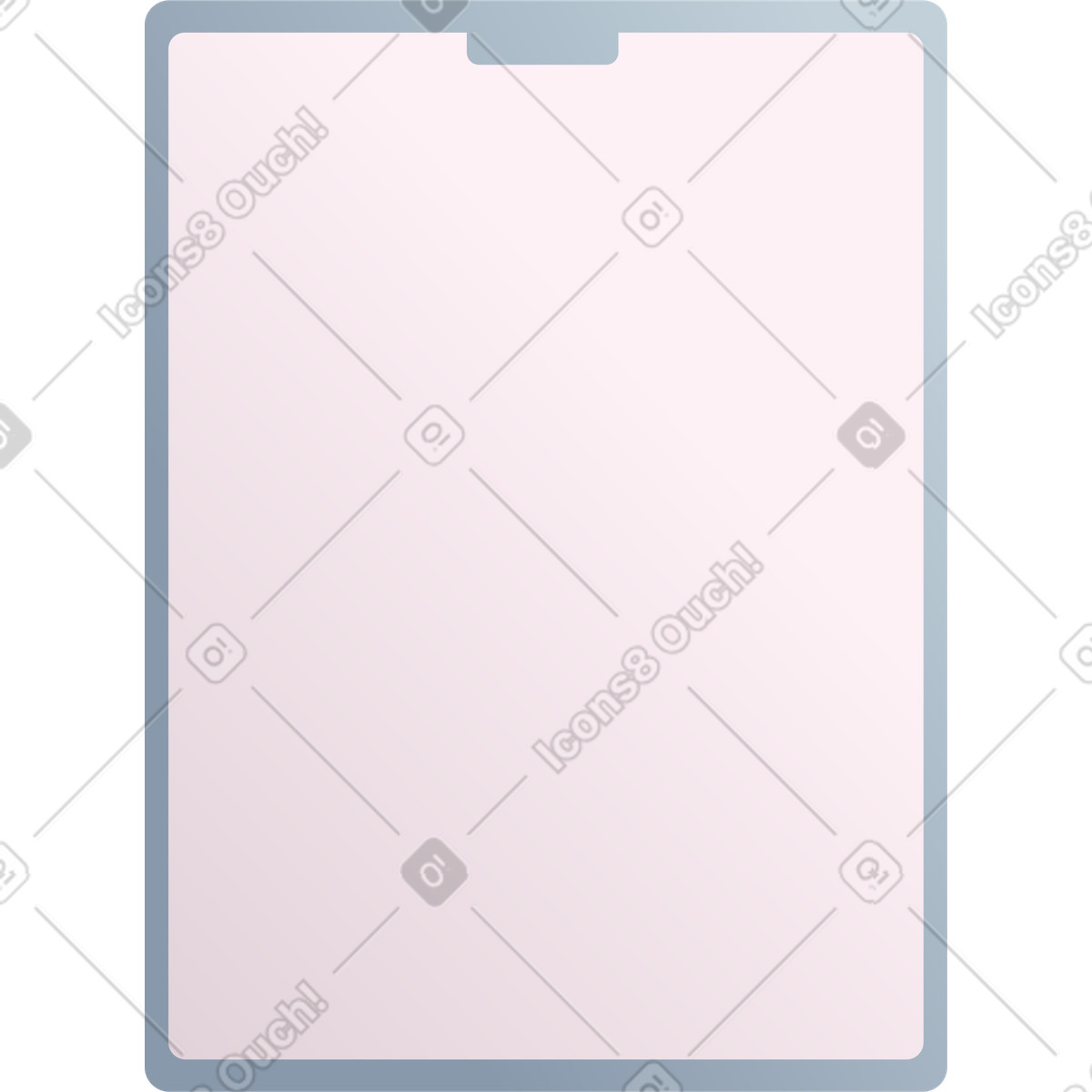 Pad illustrazione in stile Silky scarica in PNG, SVG