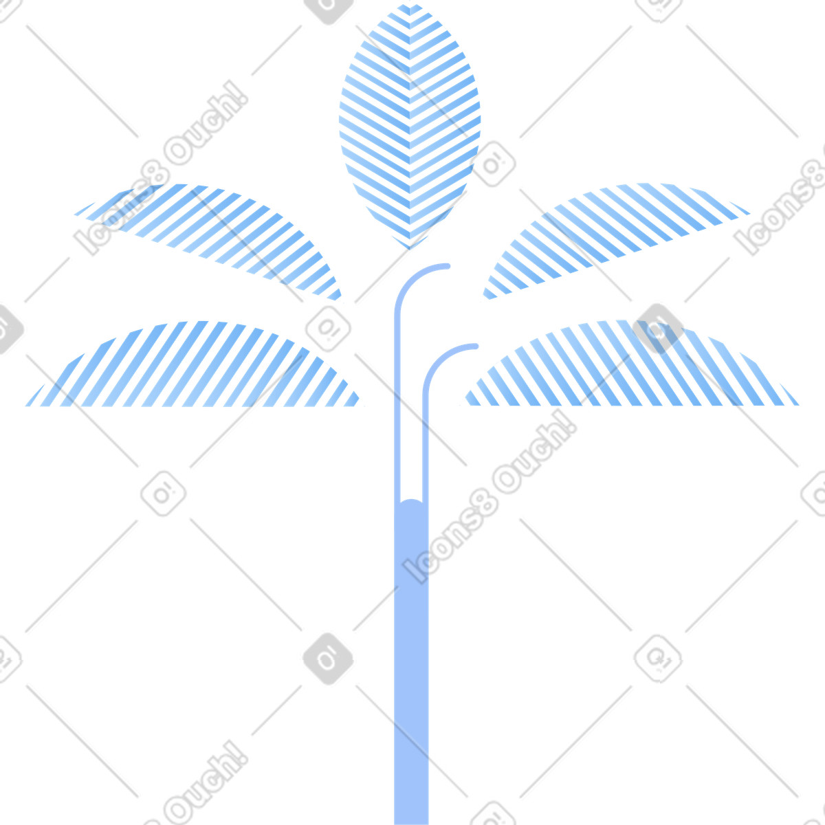 Ilustração de Palma em no estilo Clip para baixar em PNG, SVG