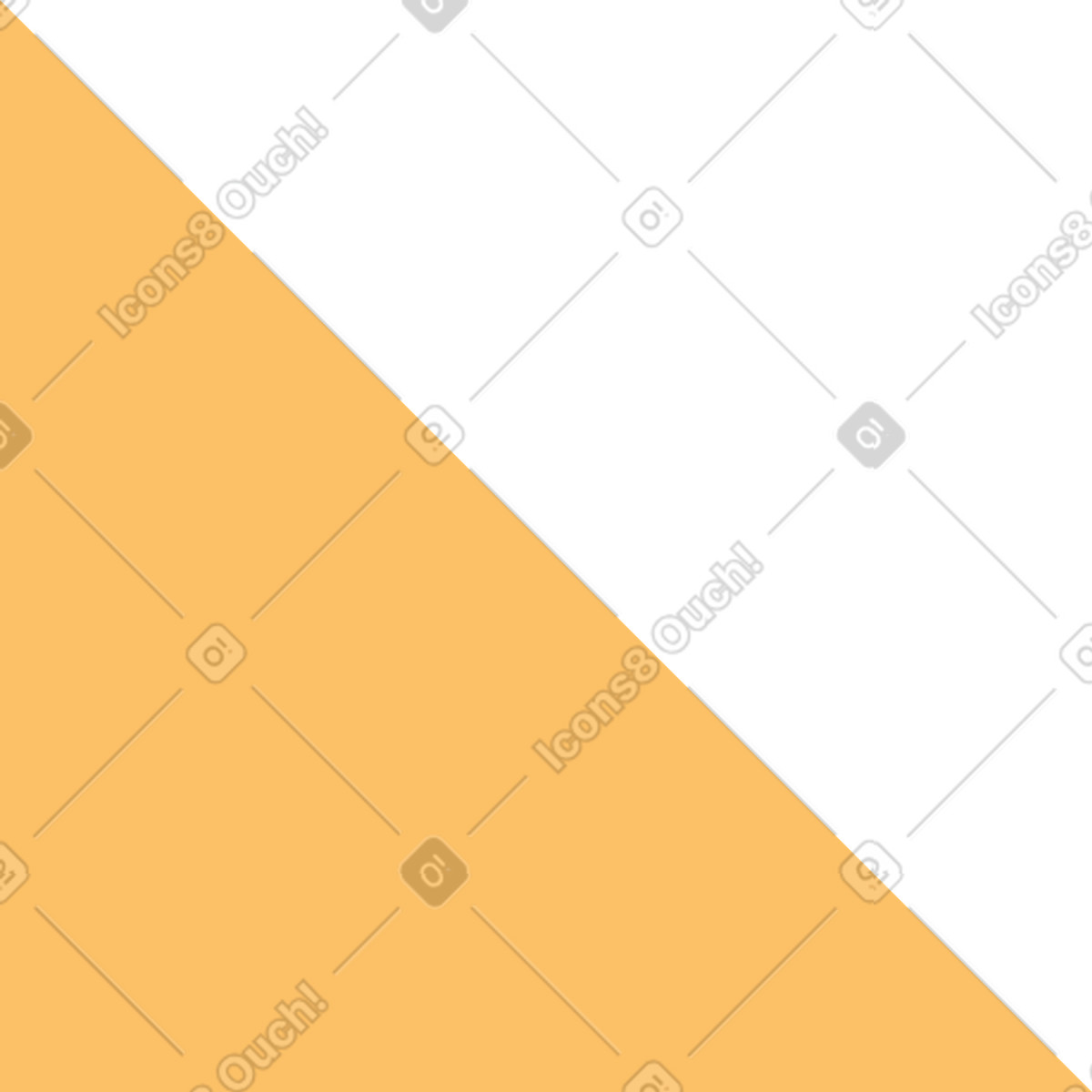 Marginalia スタイルの Orange triangle のイラストをPNG、SVG形式でダウンロード