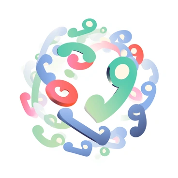 A cluster of 3D "contact" icons is arranged in a dynamic pattern, creating a sense of movement. The icons vary in size, with some larger and more prominent than others. Each icon features a glossy finish and is in vibrant colors, including shades of blue, green, and red. The arrangement forms an energetic spiral, drawing the viewer's attention to the center of the cluster. Shadows cast by the icons provide depth, enhancing the three-dimensional effect.