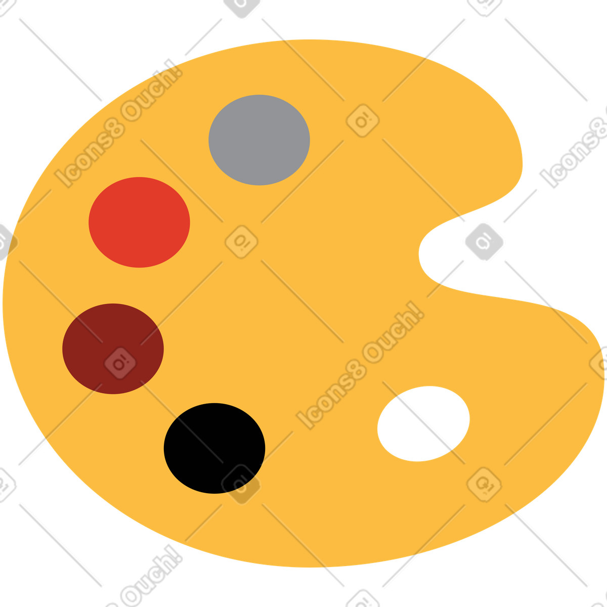 Palette dei colori illustrazione in stile Burgundy scarica in PNG, SVG