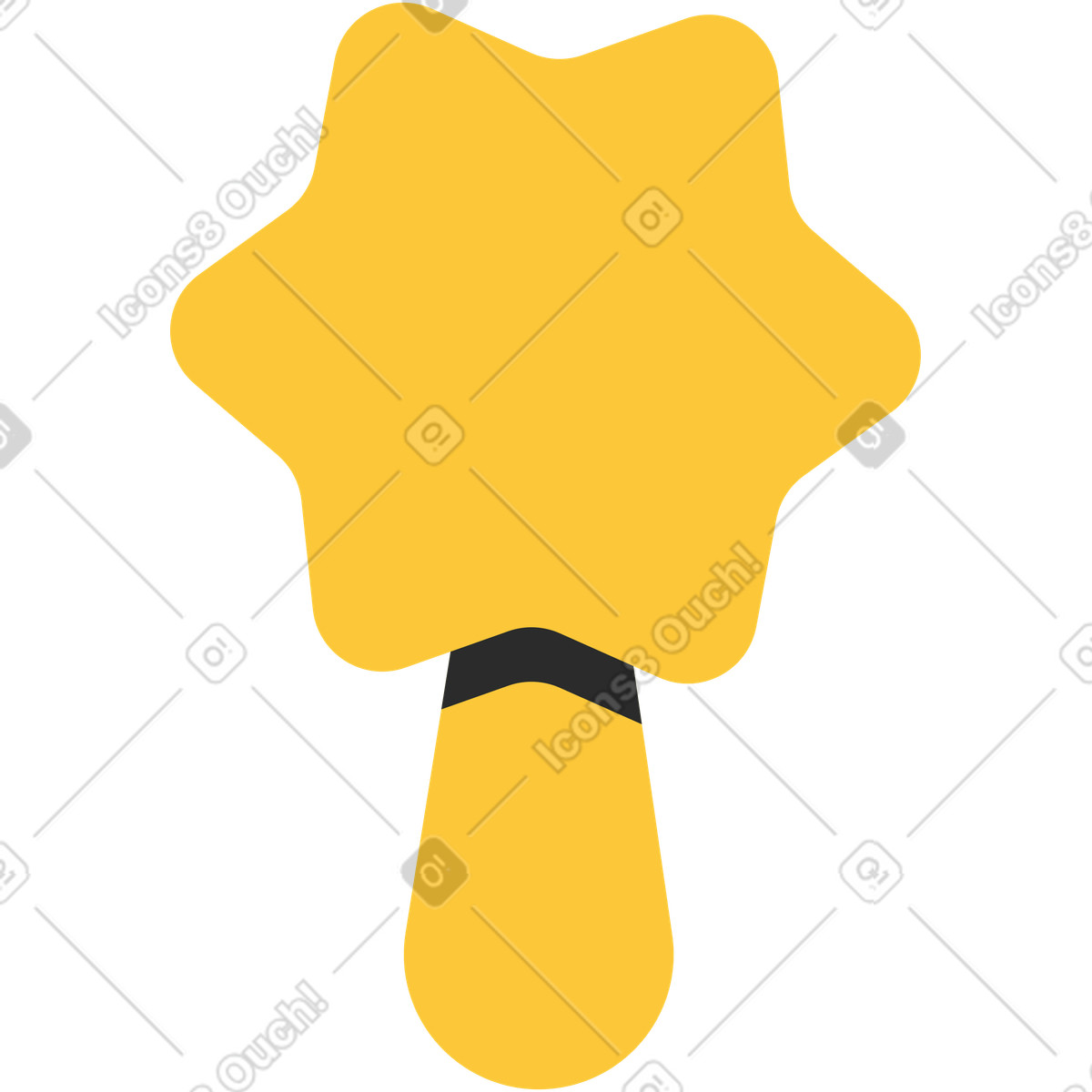 Illustration Étoile de sapin noël dans le style Marginalia à télécharger aux formats PNG, SVG
