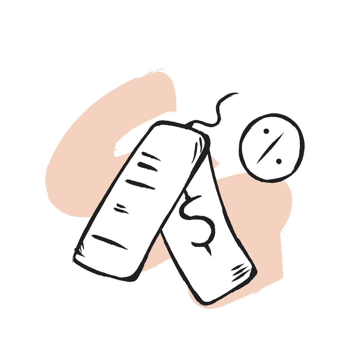 Illustration Price tags and discount icon dans le style Pixeltrue icons à télécharger aux formats PNG, SVG