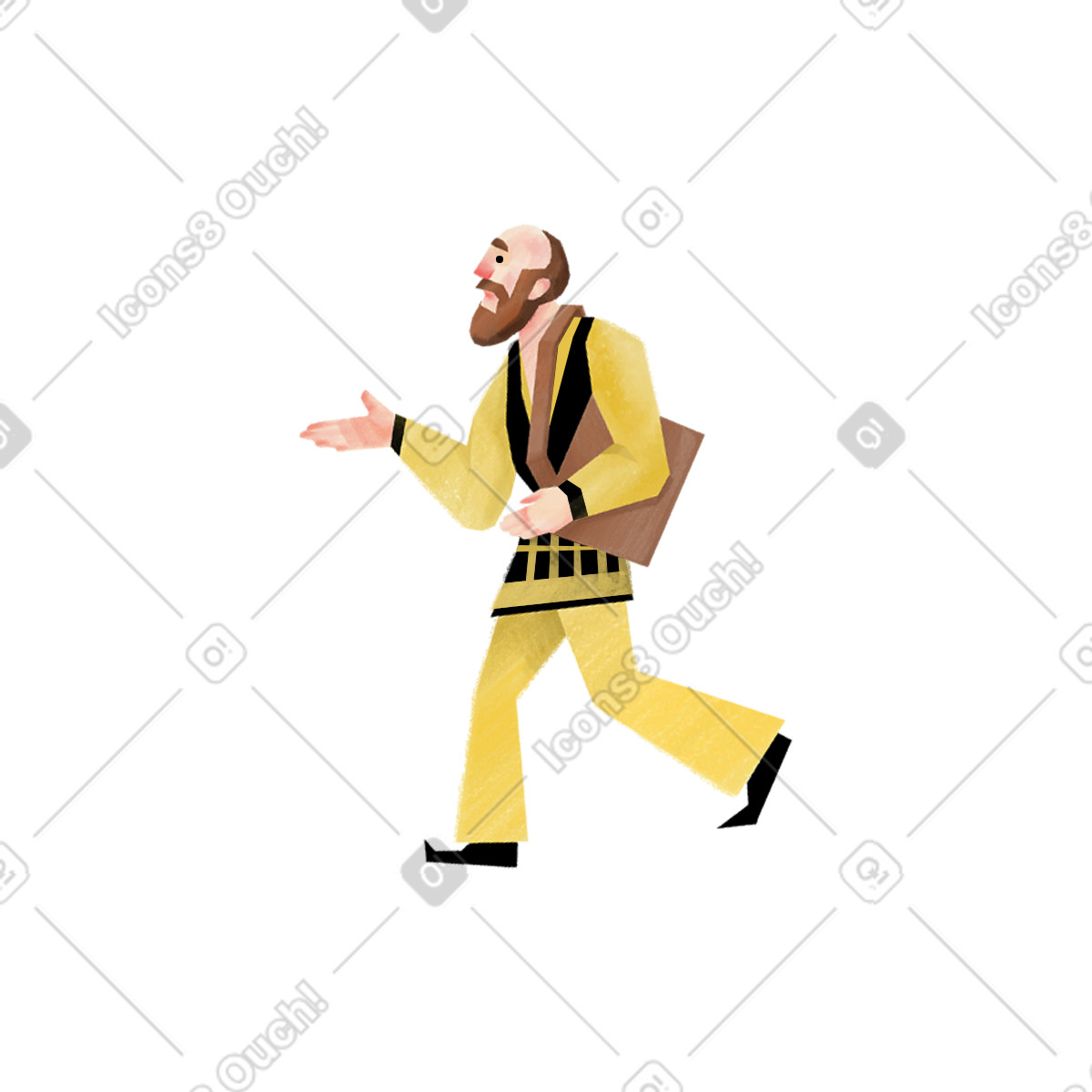 Ilustración Man en estilo Family a descargar en PNG y SVG