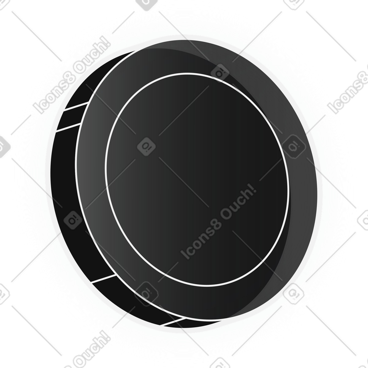 Inverse 스타일의 Digital black coin template for crypto currency 일러스트레이션 PNG, SVG 다운로드
