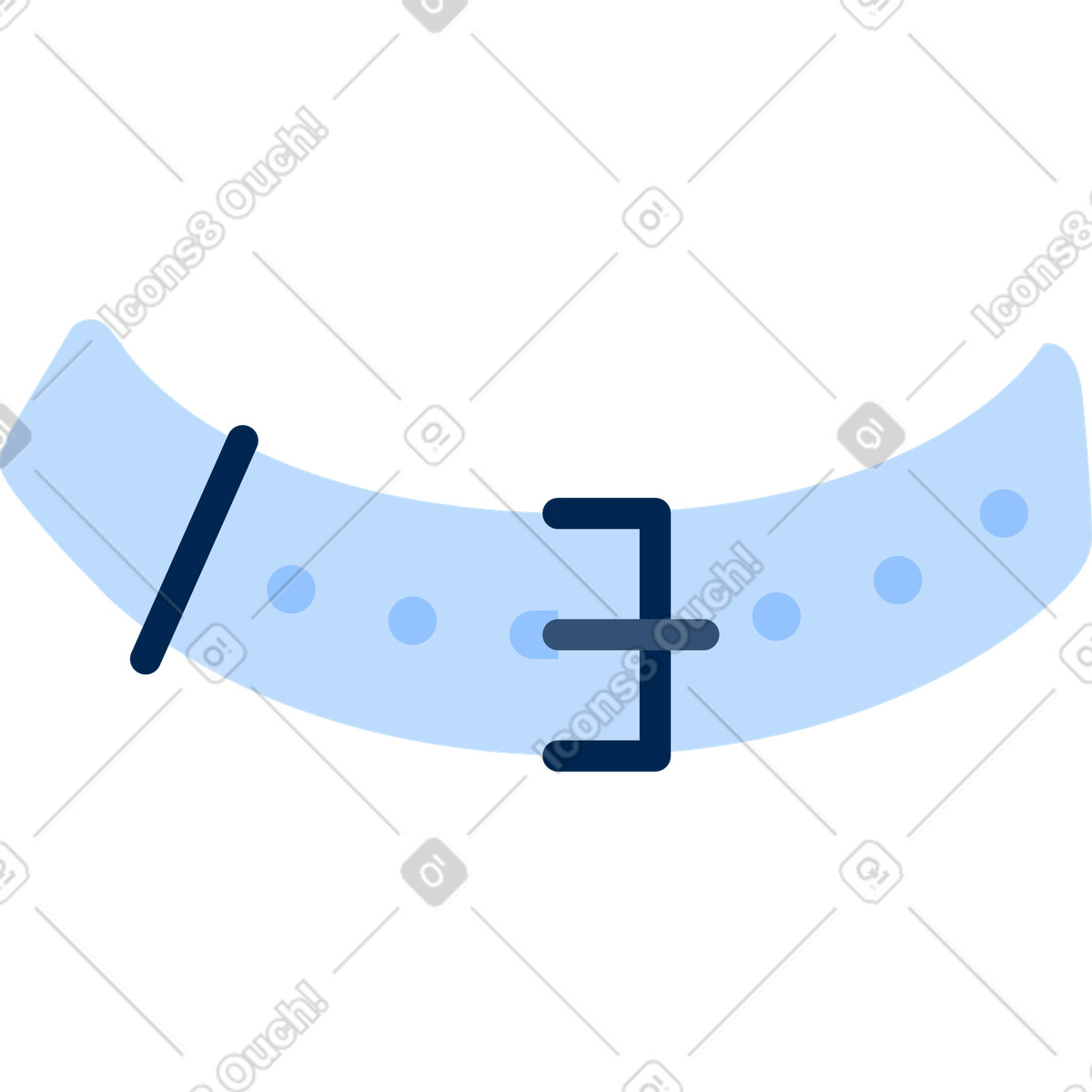 Иллюстрация Пояс в стиле Urban — скачать в форматах PNG, SVG