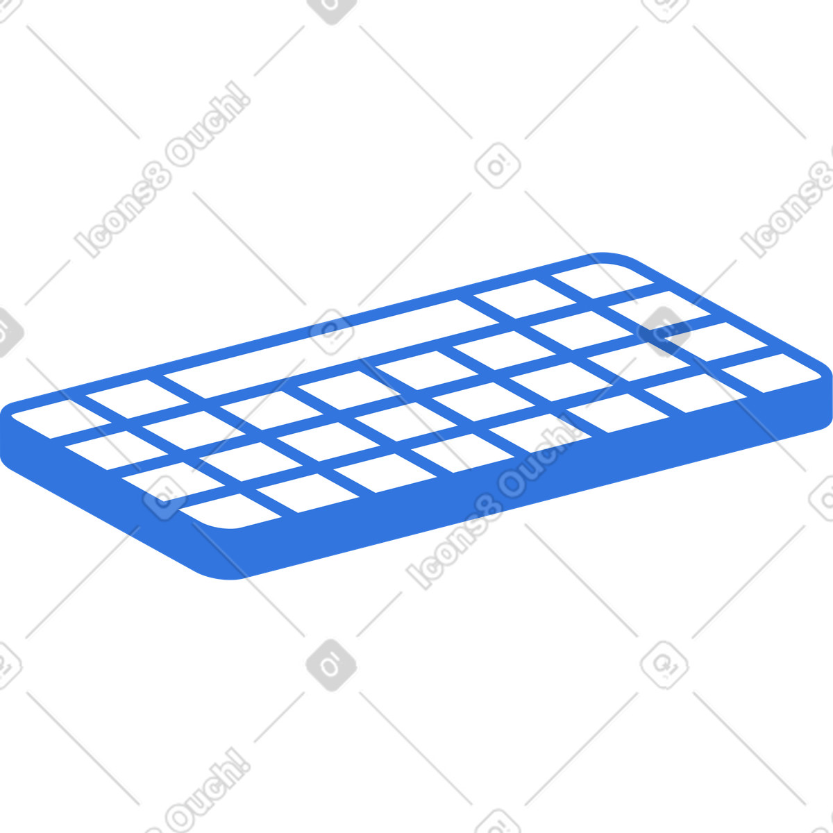 Illustration Clavier dans le style Sky à télécharger aux formats PNG, SVG