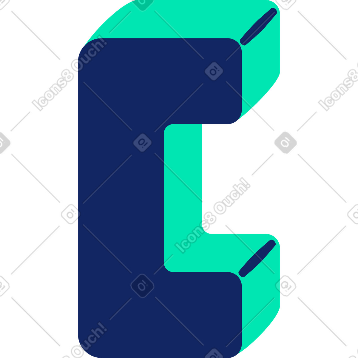 Ilustración Soporte en estilo Cyborg a descargar en PNG y SVG