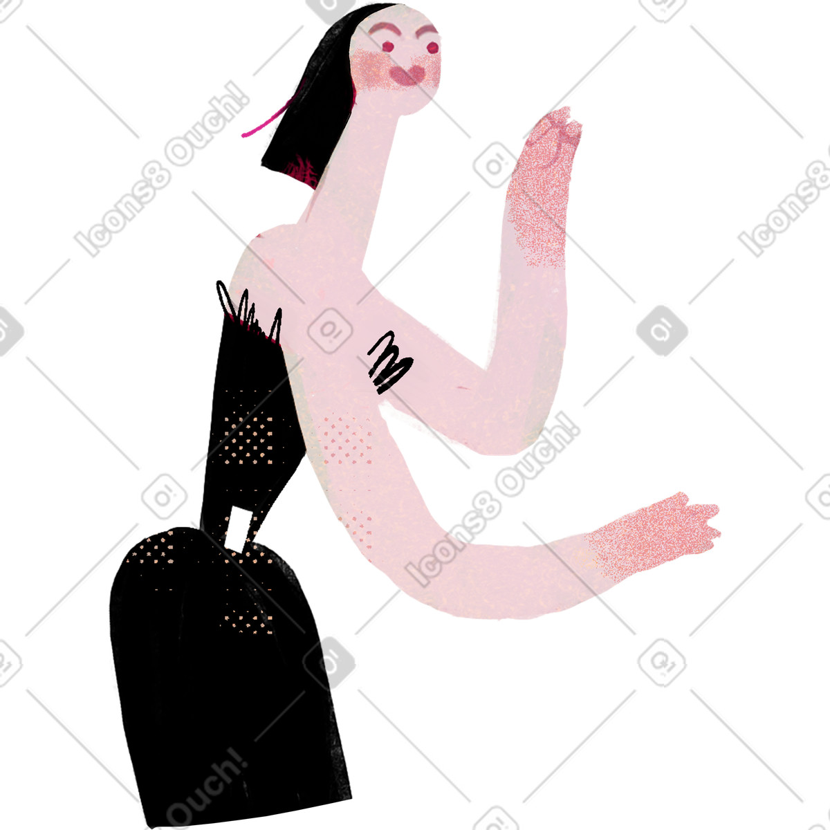 Fabulous スタイルの 夫人 のイラストをPNG、SVG形式でダウンロード