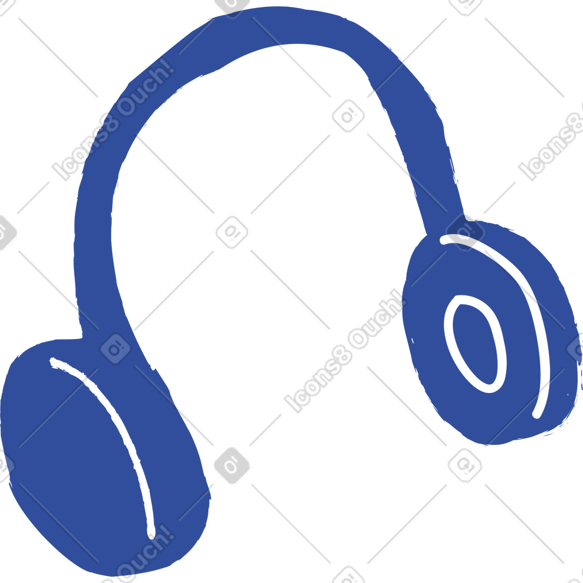 下载 Lime 风格的 头戴式耳机 插画，支持 PNG、SVG 格式