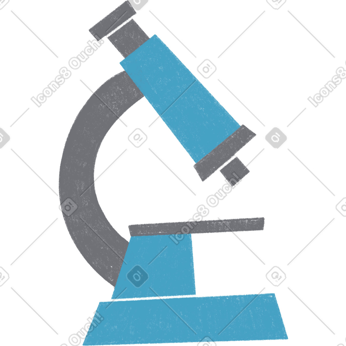 下载 Tutti 风格的 Microscope 插画，支持 PNG、SVG 格式