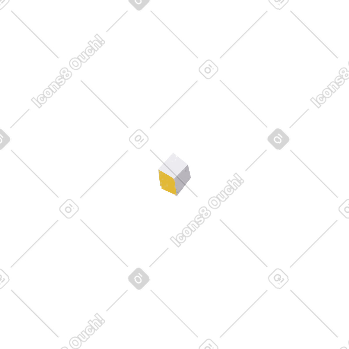 Ilustração de Cube em no estilo Family para baixar em PNG, SVG