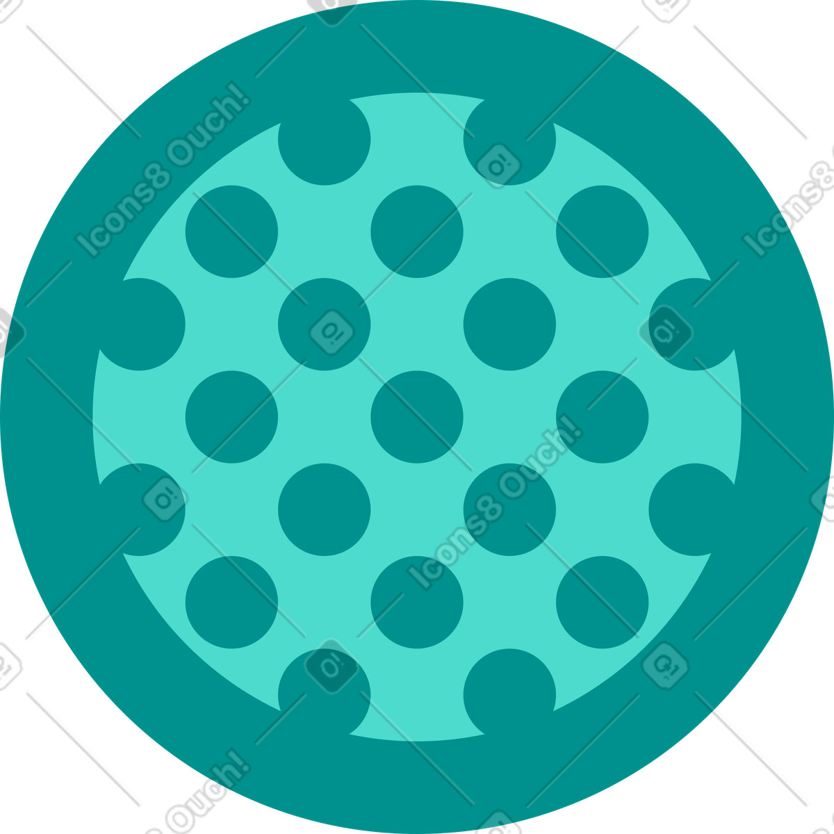 Illustration Balle dans le style Natty à télécharger aux formats PNG, SVG