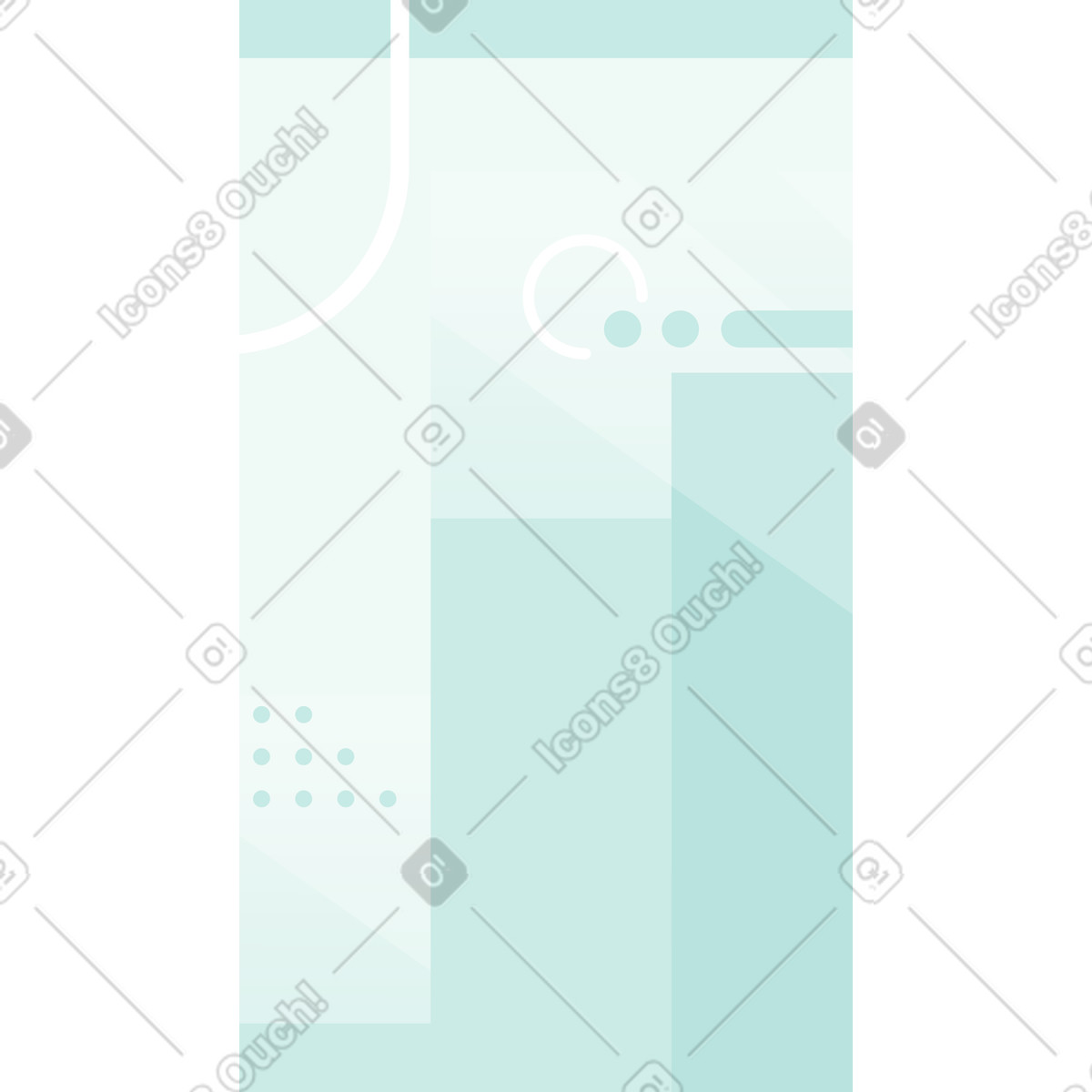Ilustración Fondo verde pastel abstracto en estilo Experimental a descargar en PNG y SVG
